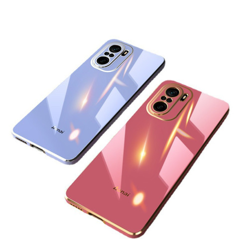 適用小米17手機殼新款直邊pocoF8Pro保護套K90紅米note15電鍍矽膠