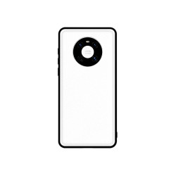 適用華爲mate60PRO+手機殼50E保護套40pro純色40e白皮30素材