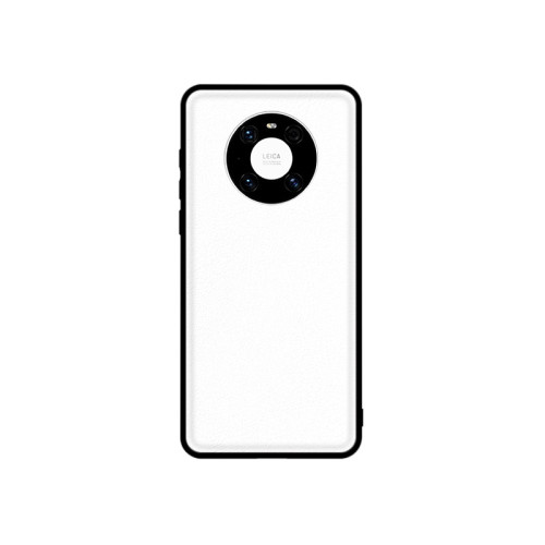 適用華爲mate60PRO+手機殼50E保護套40pro純色40e白皮30素材