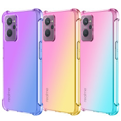 +適用Realme12 5g防摔Realme C53手機殼Realme C67漸變真我C35