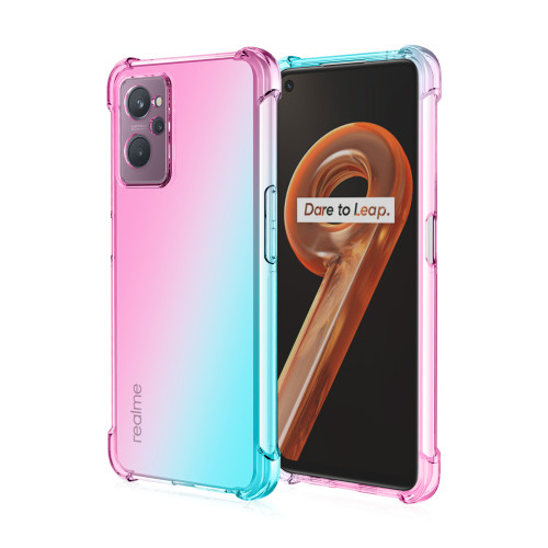 +適用Realme12 5g防摔Realme C53手機殼Realme C67漸變真我C35