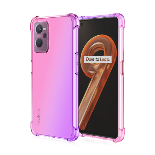+適用Realme12 5g防摔Realme C53手機殼Realme C67漸變真我C35