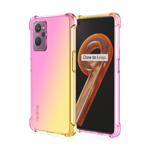 +適用Realme12 5g防摔Realme C53手機殼Realme C67漸變真我C35
