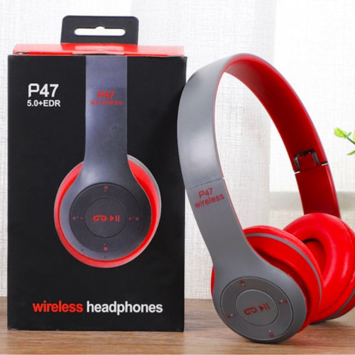 頭戴式P47藍牙耳機頭戴式可折疊重低音禮品無線運動 頭戴式P47藍牙耳機頭戴式可折疊重低音禮品無線運動