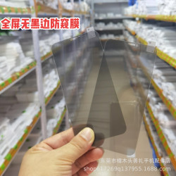 適用於蘋果678plusXSMAXXR11PROMAX1213MINI防窺鋼化膜高透防窺