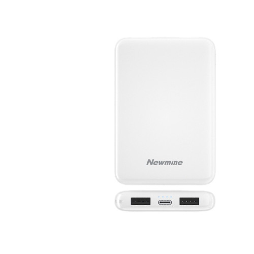 適用紐曼Newmine A501行動電源5000安培卡片充電寶TYPEC