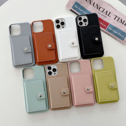適用iPhone14ProMax手機殼蘋果16左右開多功能卡包手機殼11/XS女