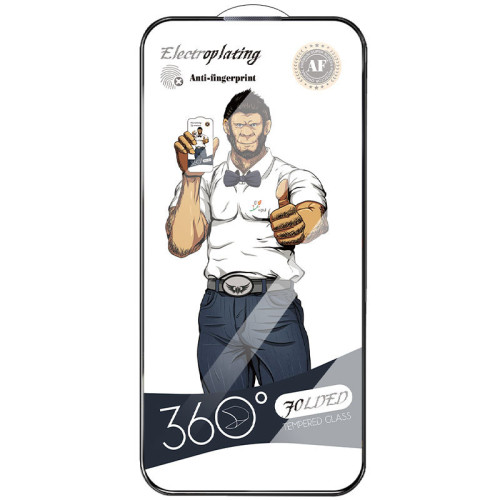 大猩猩電鍍指紋油防靜電高鋁大弧鋼化膜適用於蘋果16PROMAX/16PRO 大猩猩電鍍指紋油防靜電高鋁大弧鋼化膜適用於蘋果16PROMAX/16PRO
