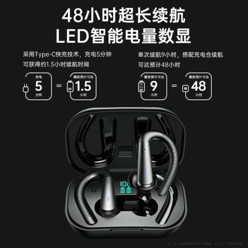 TWS-X13新款藍牙耳機雙耳無線運動入耳式掛耳式