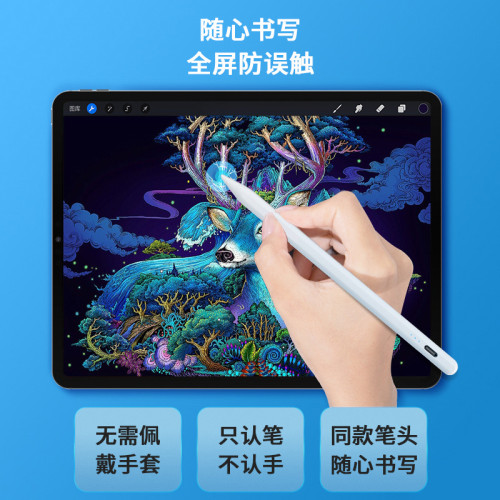 ipad觸控螢幕手寫電容筆 繪畫書寫適用蘋果applepencil主動ipad筆