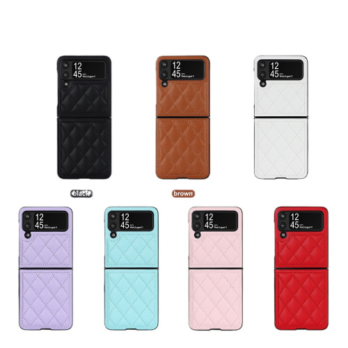 Galaxy Z Flip6手機殼小羊紋適用三星fold6復古保護套夢幻手機皮