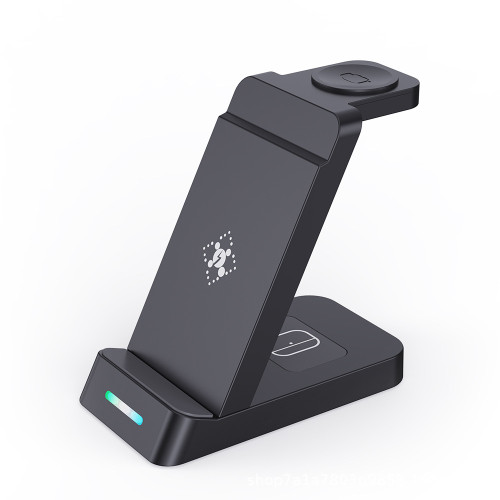 嚴選新品三合一無線充電器適用於蘋果三星手機手錶無線充電器