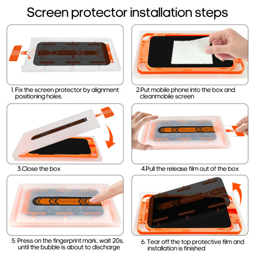 蘋果17/16/15/14/13promax手機鋼化膜12全屏11高清綠光防窺無塵倉