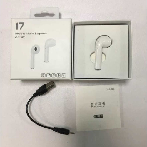 i7藍牙耳機入耳適用ios華爲安卓超長續航掛耳式無線高音質真無線