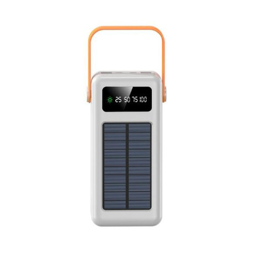 超大容量150000安培戶外旅遊太陽能行動電源學生自帶數據線充電寶