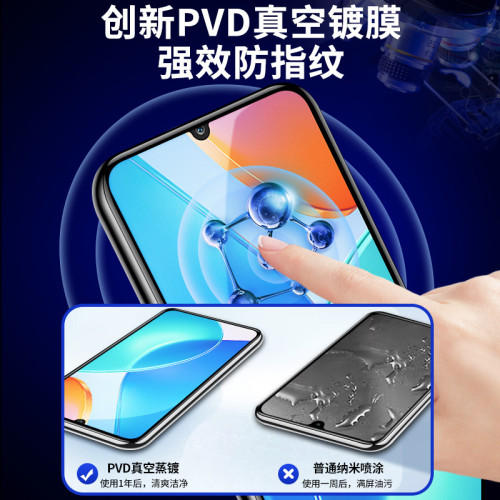 適用vivoy52s鋼化膜vivoy35m手機膜y76s全屏y7s/y5s/y33s防窺y35+