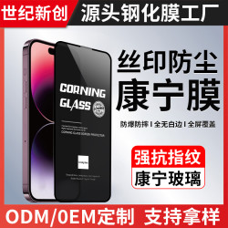 適用蘋果iphone16Pro高清防媮窺 康寧防摔手機保護藍猩鋼化膜