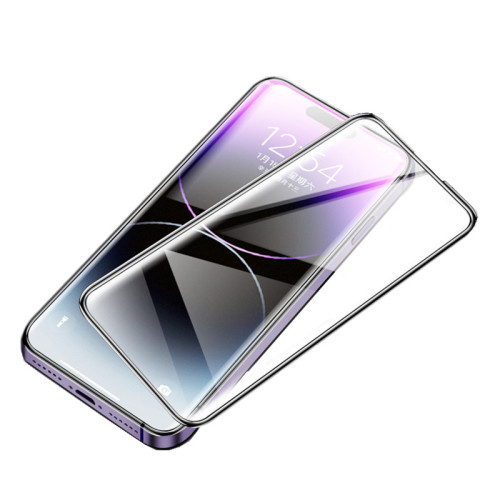 適用蘋果17鋼化膜iphone15防窺膜16promax全屏11氣囊XR手機13防摔