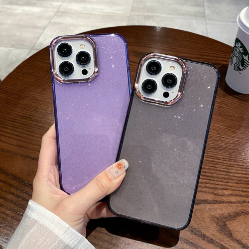 閃粉適用iPhone14pro max手機殼透明防滑蘋果12/13promax簡約女款 閃粉適用iPhone14pro max手機殼透明防滑蘋果12/13promax簡約女款