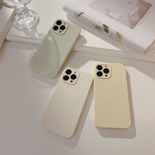ins風純色iphone15蘋果手機殼14pro max適用16馬卡龍12多巴胺11軟