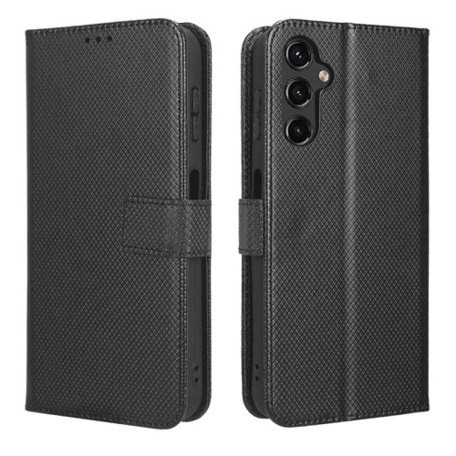 適用三星A17/A16/A57手機殼Galaxy A35/A15手機皮套鑽石紋繙蓋A55