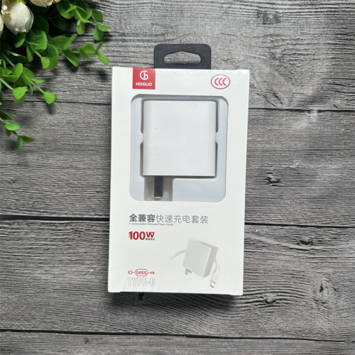 紅果 G05s 【單頭】 【套裝】 手機充電套裝 100W type-c全兼容閃