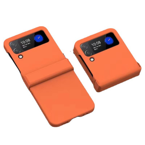 適用Z FOLD3膚感三件套PC噴油折曡手機殼ZFlip5全包防摔保護套 適用Z FOLD3膚感三件套PC噴油折曡手機殼ZFlip5全包防摔保護套