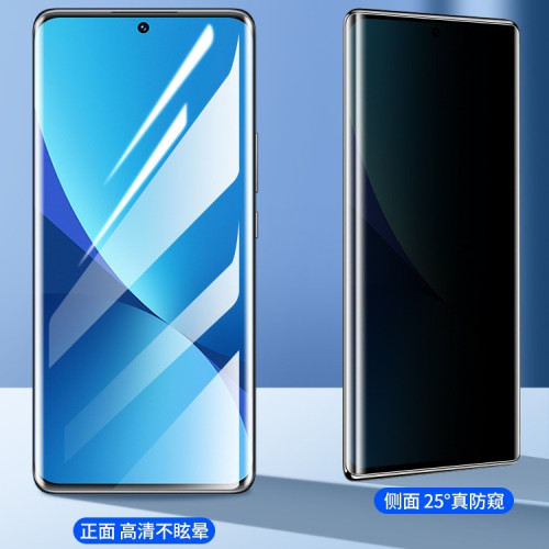 適用小米12pro鋼化膜全屏12X曲面12s陶瓷膜12ultra防窺抗藍光保護
