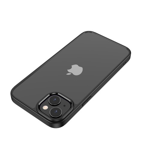 K15適用iPhone15 pro手機殼TPU邊框高透防摔殼蘋果15高透保護殼