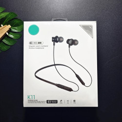 運動藍牙耳機掛脖式藍牙耳機 無線適用於智能手機無線藍牙批