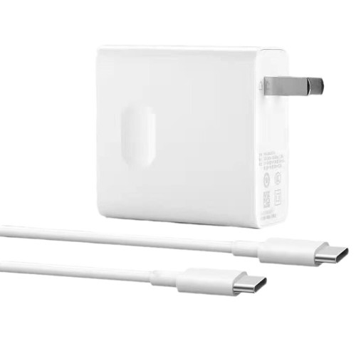 適用華爲65W超級快充筆電充電器type-c口充電頭套裝美規快充頭