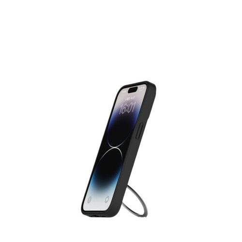 適用iPhone16手機殼蘋果14Pro磨砂手機殼360°旋轉磁吸支架手機殼