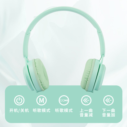 爆款馬卡龍Y-08藍牙耳機無線頭戴式可折曡重低音耳機 爆款馬卡龍Y-08藍牙耳機無線頭戴式可折曡重低音耳機