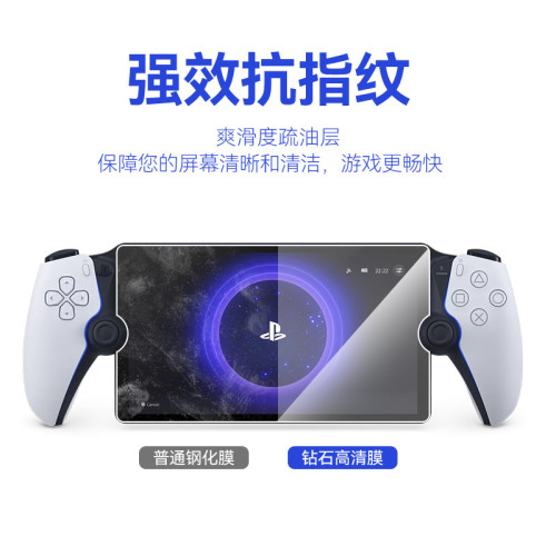 適用於索尼PS5鋼化膜 PlayStation Portal掌機鋼化膜 螢幕保護膜