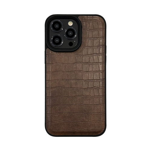 鱷魚皮紋15蘋果16手機殼17promax復古高級風12適用iPhone13個性潮
