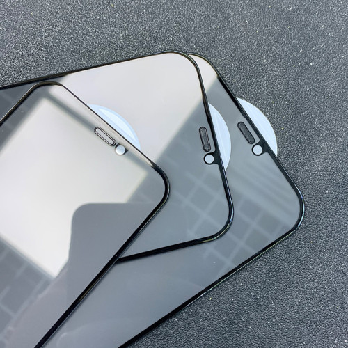 適用蘋果14PRO防窺防塵網鋼化膜蘋果13PRO一體防塵網蘋果13PROMAX