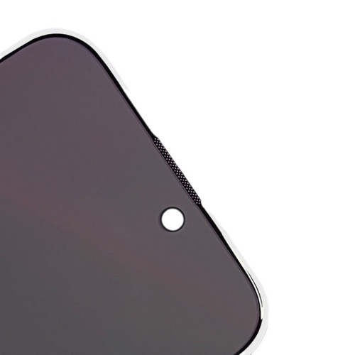 適用蘋果14PRO防窺防塵網鋼化膜蘋果13PRO一體防塵網蘋果13PROMAX