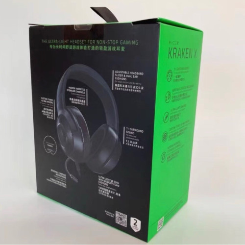 適用Kraken X北海巨妖標準版X頭戴式耳機7.1聲道耳麥電腦遊戯耳麥