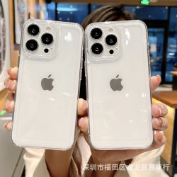 蘋果15/11/13手機殼透明iphone軟殼14膠套promax保護殼12適用