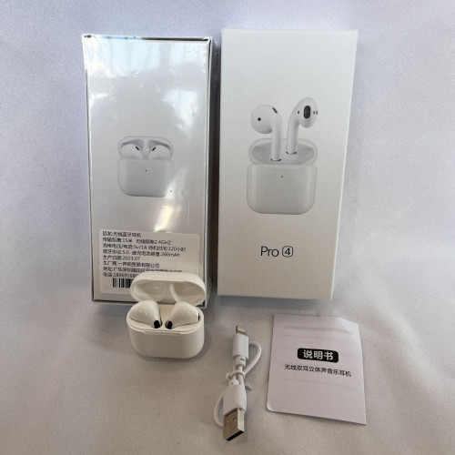 pro4四代藍牙耳機5.0無線藍牙耳機對耳pro4藍牙耳機無線耳機