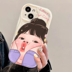 適用蘋果15promax手機殼iPhone14/13搞怪卡通情侶11/12矽膠軟殼xs