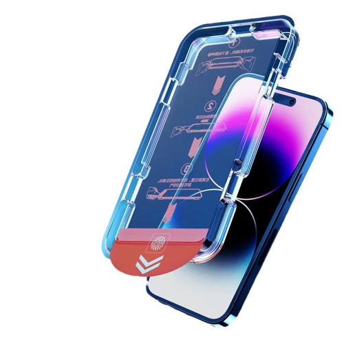 適用IPhone13高清鋼化膜15防窺手機膜無塵倉玻璃貼膜全覆蓋秒貼膜