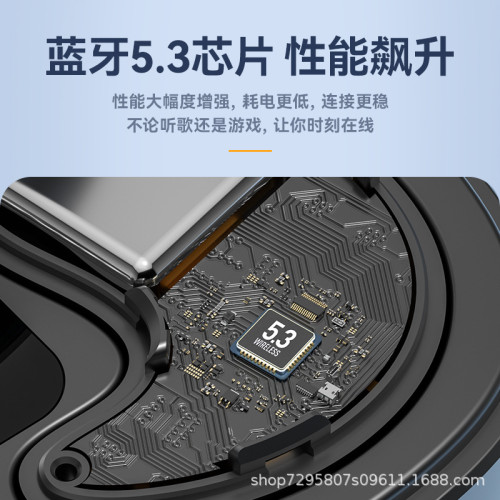 新款M51睡眠藍牙耳機側睡專用高音質入耳式迷你耳機