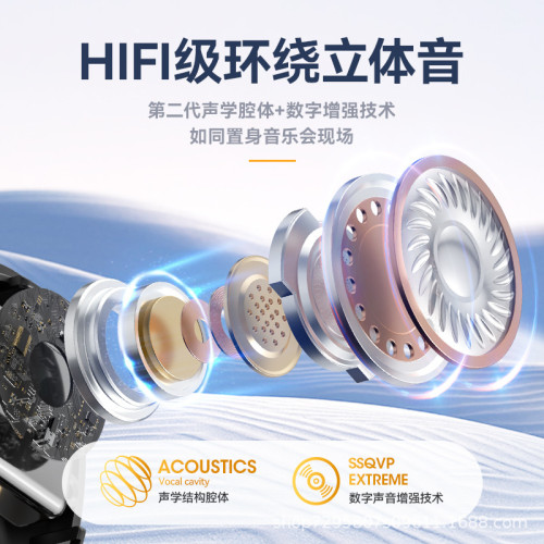 新款M51睡眠藍牙耳機側睡專用高音質入耳式迷你耳機