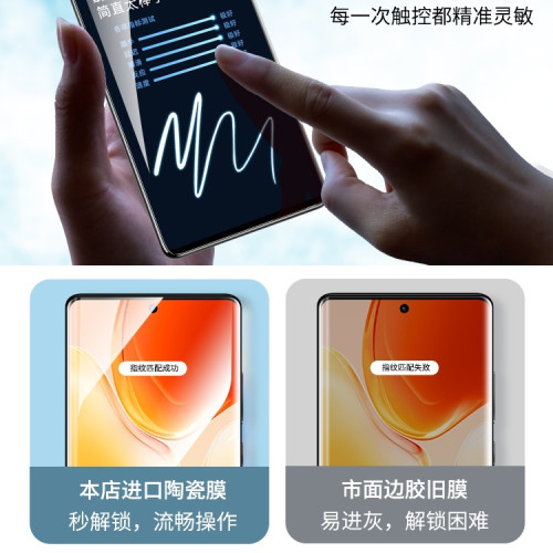 適用vivos18鋼化膜全屏VIVOS18PRO陶瓷膜s17pro防窺膜抗藍光貼膜