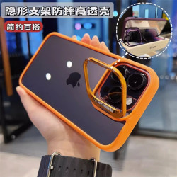 適用iPhone16高透鏡頭支架手機殼蘋果16promax防摔鏡頭膜14硬殼