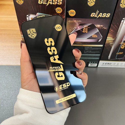 適用於VIVO OG GLASS高鋁絲印大弧ESD防靜電手機鋼化膜VIVO Y77T