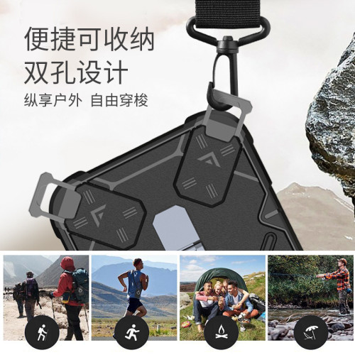 適用蘋果手機殼iphone16promax磁吸防摔殼斜背掛繩戶外蘋果手機殼