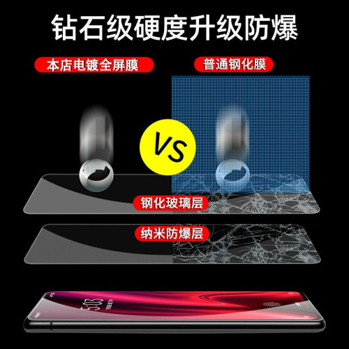 適用紅米k60鋼化膜k70pro/k40全屏高清note13/12手機膜小米14/cc9