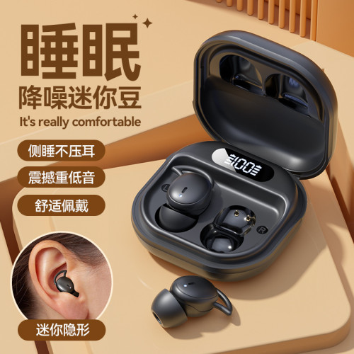 2024新款無線睡眠專用側睡藍牙耳機TWS睡醒迷你運動跑步耳機